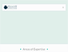 Tablet Screenshot of highlandshealthwellness.com